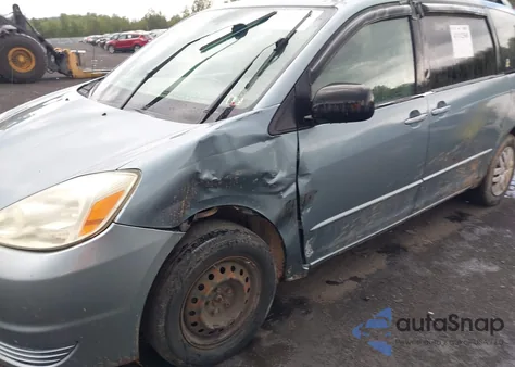 2005 Toyota Sienna Le из США, поврежденный, VIN 5TDZA23C85S223896